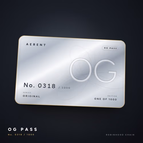 AERENT OG Pass #0318