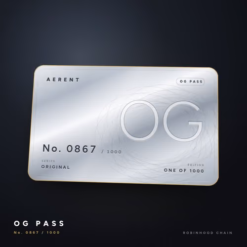 AERENT OG Pass #0867