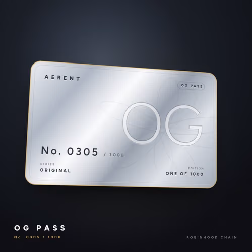 AERENT OG Pass #0305