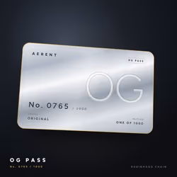 AERENT OG Pass #0765