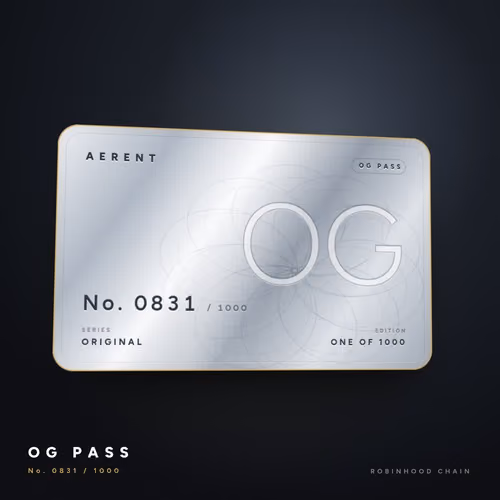 AERENT OG Pass #0831