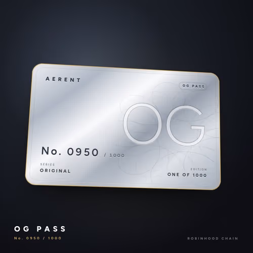 AERENT OG Pass #0950