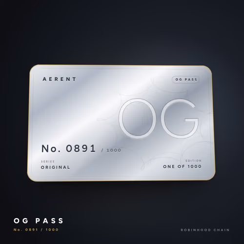 AERENT OG Pass #0891