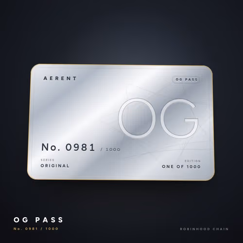 AERENT OG Pass #0981