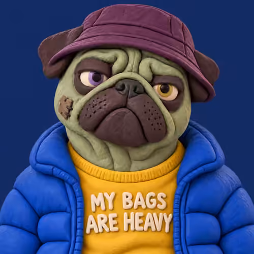 Pugz #0435 — My Bags Are Heavy
