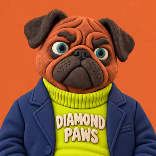 Pugz #0528 — Diamond Paws