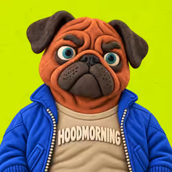 Pugz #3468 — Hoodmorning