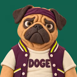 Pugz #0023 — DOGE Letterman