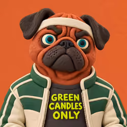 Pugz #1686 — Candles Only