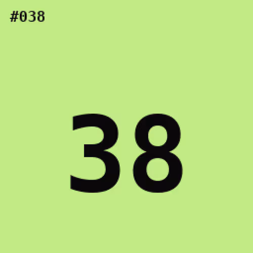 Item #38 Media