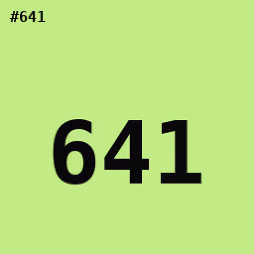 Item #641 Media