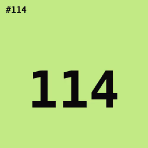 Item #114 Media