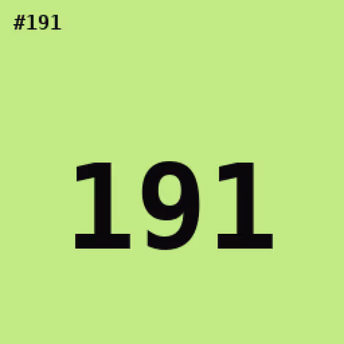 Item #191 Media