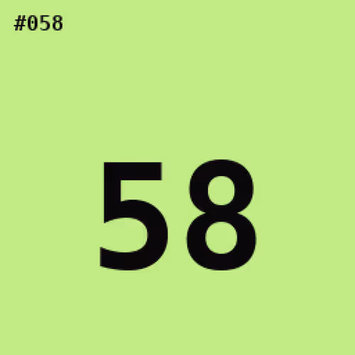 Item #58 Media
