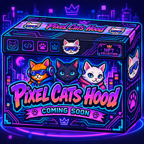 Pixel Cat Hood