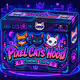 Pixel Cat Hood