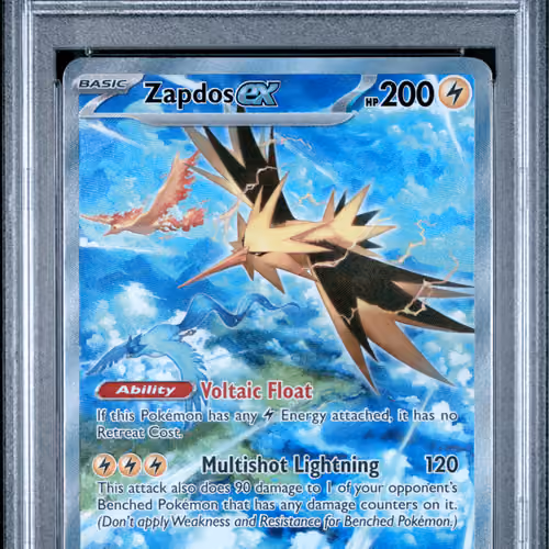 2023 #202 Zapdos EX PSA 6 Mew EN-151
