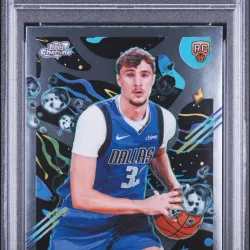 2025 #12 Cooper Flagg PSA 6 Topps Cosmic Chrome