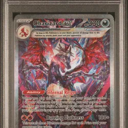 2024 #234 Charizard EX PSA 9 Paf EN-Paldean Fates