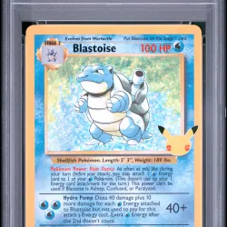 2021 #2 Blastoise-Holo PSA 9 Celebrations Classic Collection