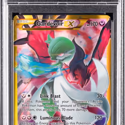2016 #116 Full Art/Gardevoir EX PSA 8 XY Steam Siege Pokemon