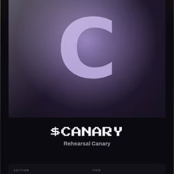 $CANARY Share Certificate #3