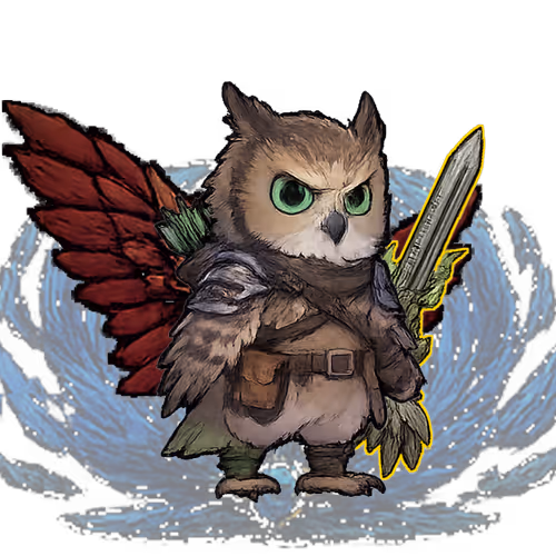 Owl Violet #067