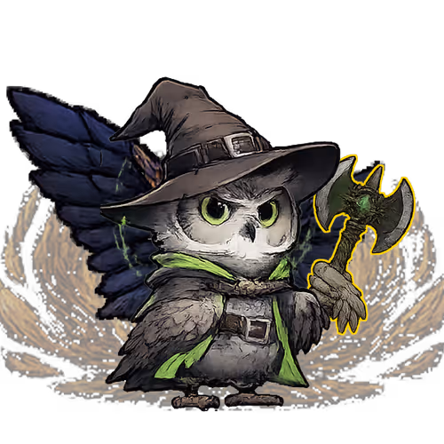 Owl Violet #066