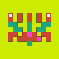 Pixel Invader #00397
