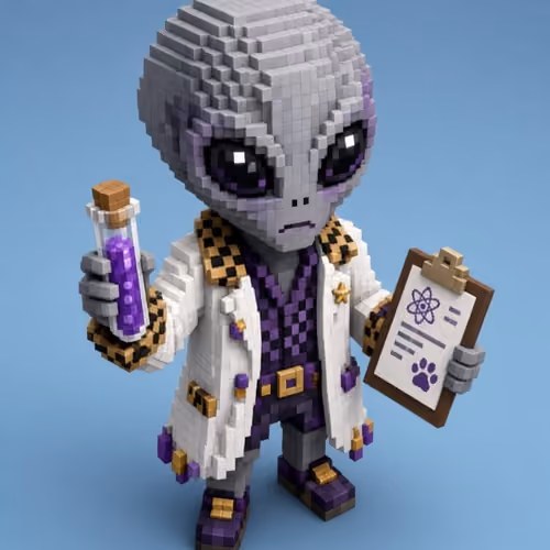 Lab Coat Alien