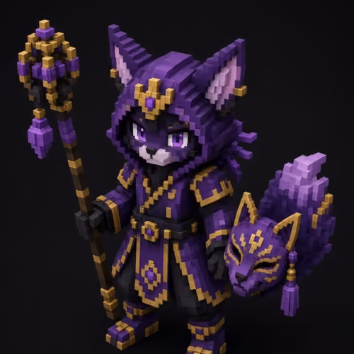 Violet Kitsune