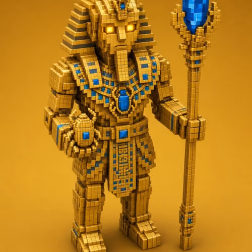 Scarab Pharaoh King