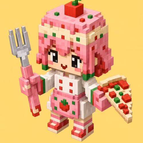Strawberry Cake Girl