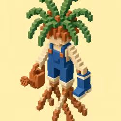 Palm Tree Planter