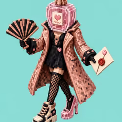 Perfume Fan Dancer