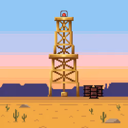 The Oil Rigs #4018