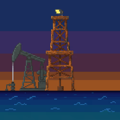 The Oil Rigs #4500