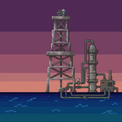 The Oil Rigs #1198
