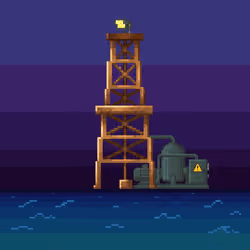The Oil Rigs #5017
