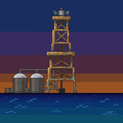 The Oil Rigs #1990