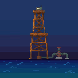 The Oil Rigs #1104