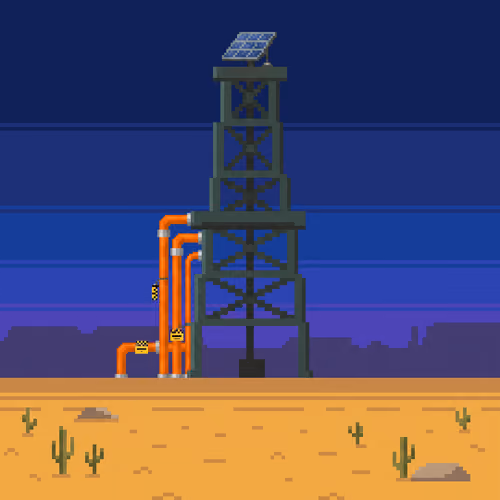 The Oil Rigs #4008