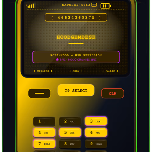T9 HOOD #0664 - HOODGEMDESK