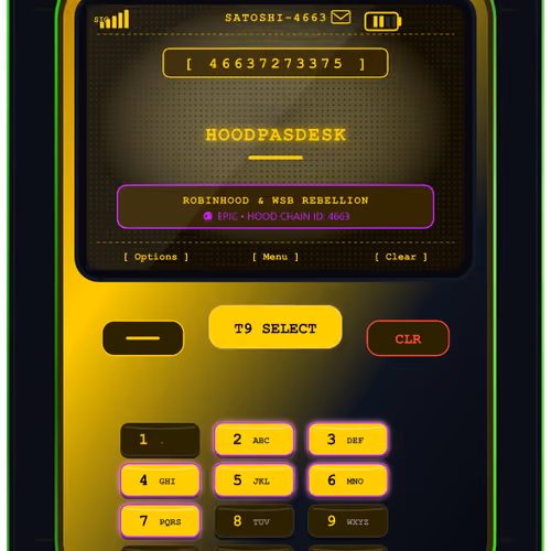 T9 HOOD #0644 - HOODPASDESK