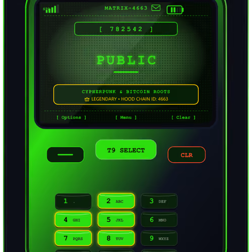 T9 HOOD #0693 - PUBLIC