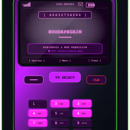 T9 HOOD #0498 - HOODAPEGAIN