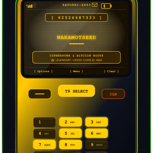 T9 HOOD #0850 - NAKAMOTSEED