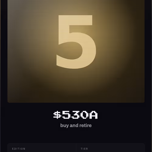 buy and retire