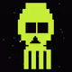 Classic Lime Skulls #3917
