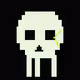 Classic Lime Skulls #18891
